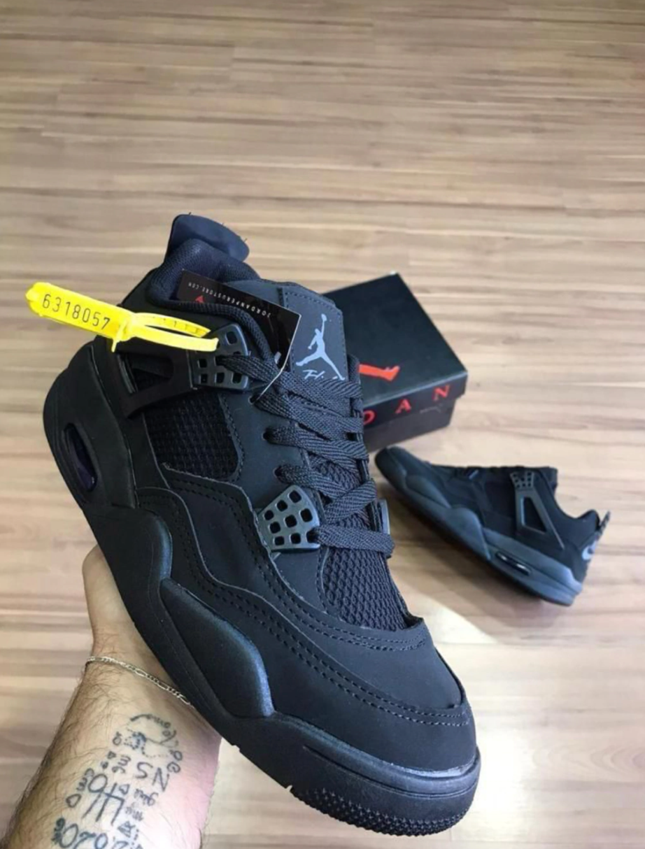 JORDAN RETRO 4 BLACK – Vanity Import®️