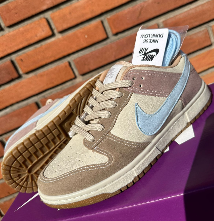 SB DUNK CREAM BROWN COLORS