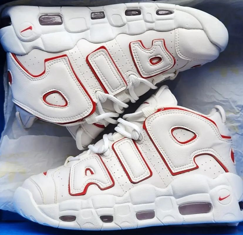 UPTEMPO WHITE AND RED