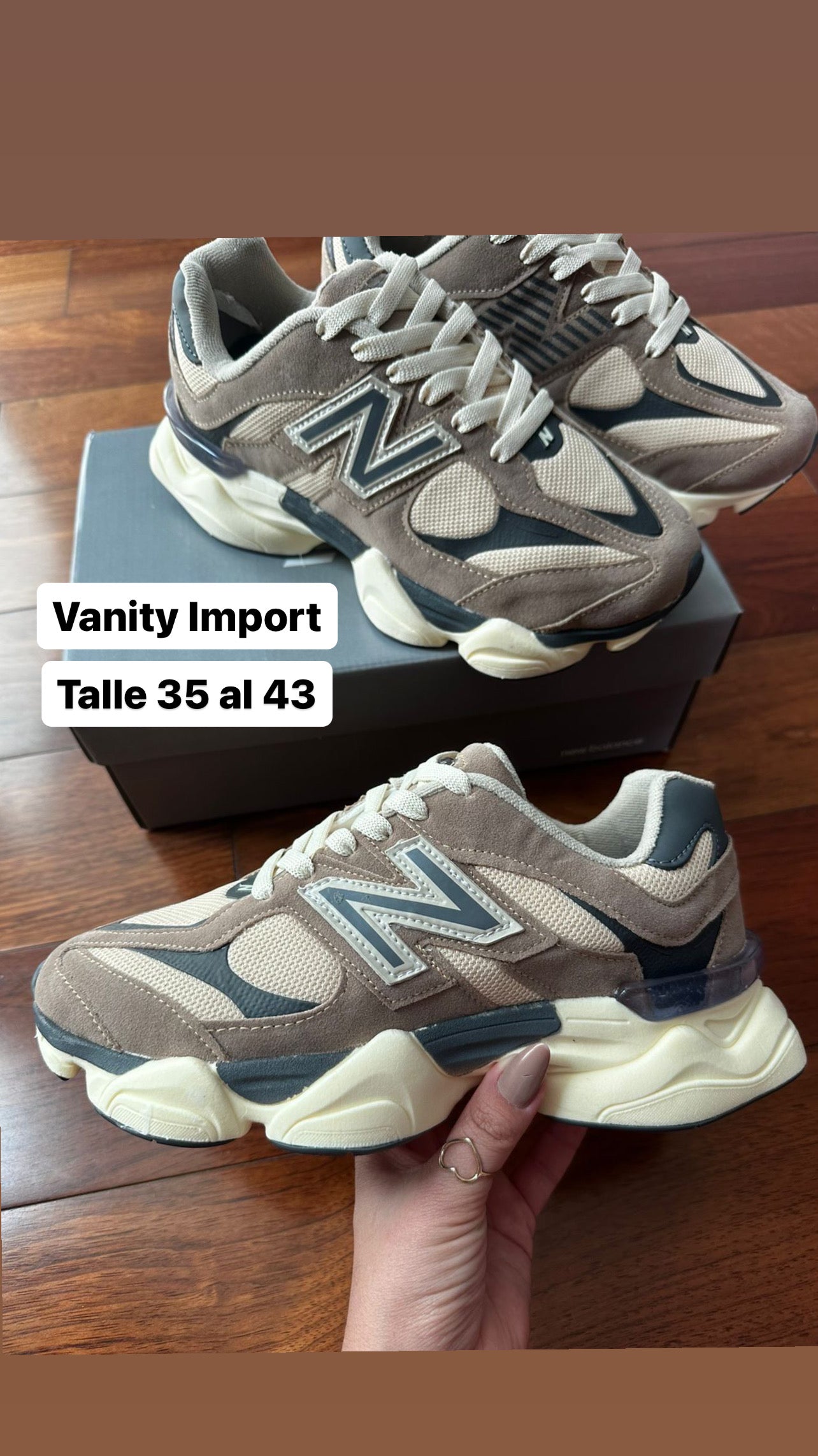 NB TENIS 960 BROWN [STOCK LIMITADO]